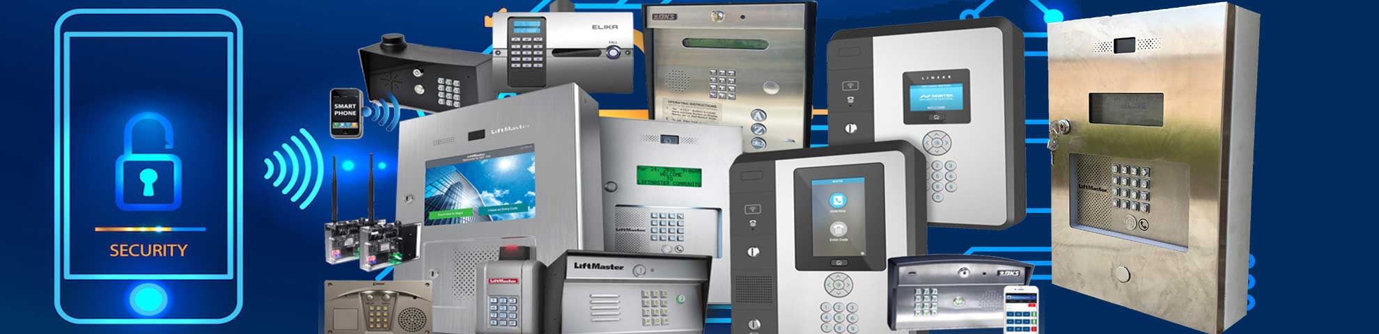 Access Control Card Reader Banner